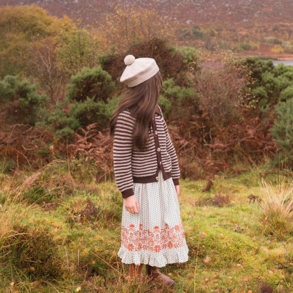 Lali - Rowan Cardigan- Cocoa and Biscuit