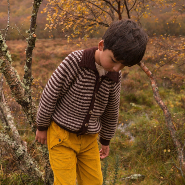 Lali - Rowan Cardigan- Cocoa and Biscuit