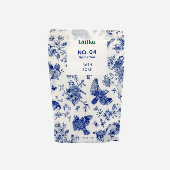 Latika - Chinoiserie White Tea Bath Soak Vegan Milk Bath