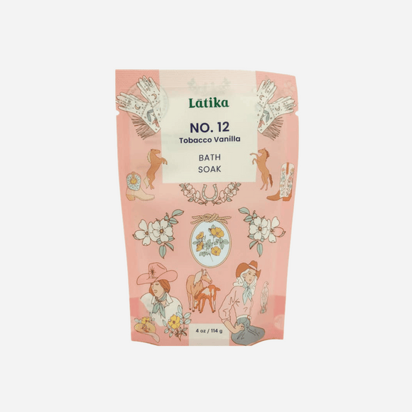 Latika - Tobacco-Vanilla Bath Soak Vegan Milk Bath
