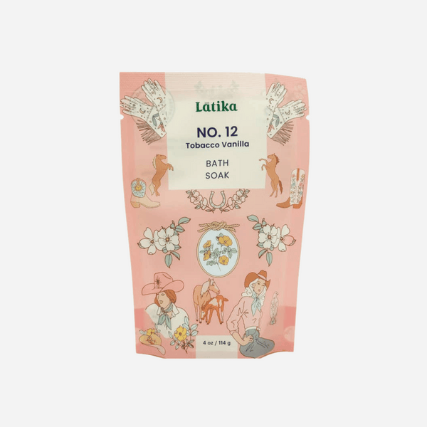 Latika - Tobacco-Vanilla Bath Soak Vegan Milk Bath