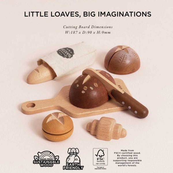 Le Toy Van - Artisan Bread and Knife Set