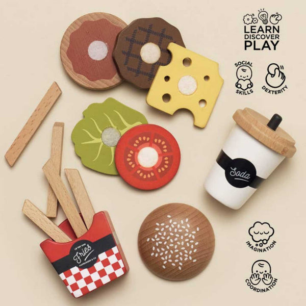 Le Toy Van - Gourmet Hamburger Set