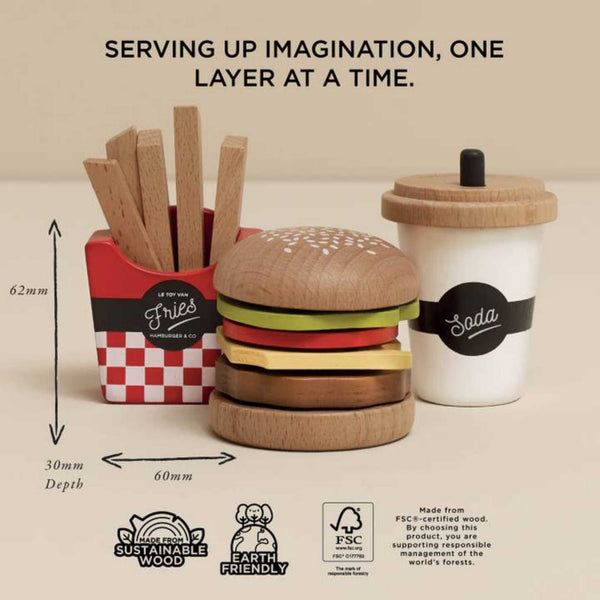 Le Toy Van - Gourmet Hamburger Set