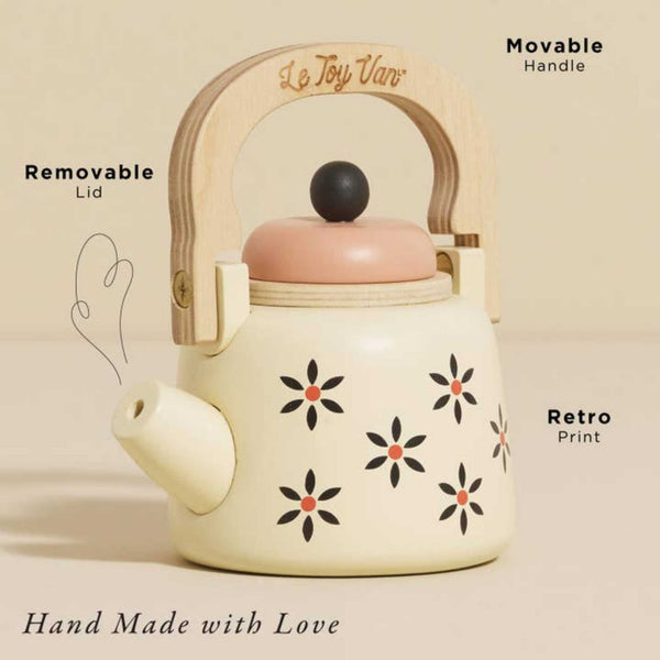 Le Toy Van - Vintage Wooden Role Play Kettle