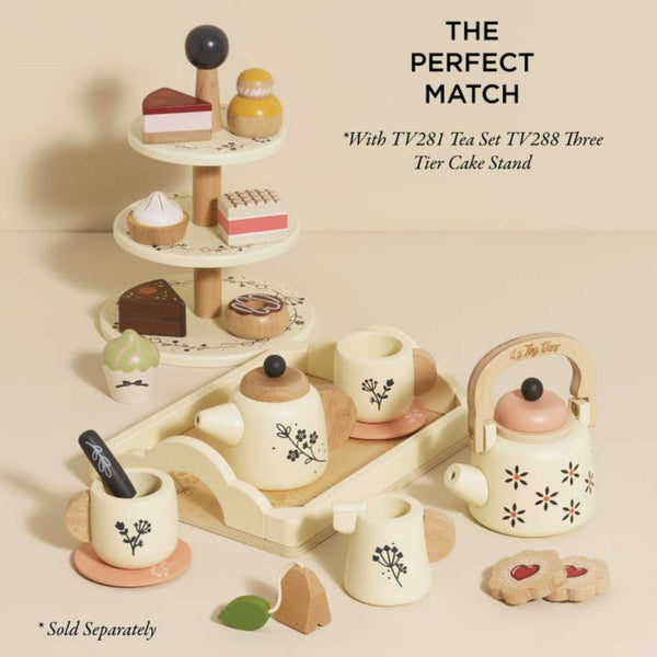 Le Toy Van - Vintage Wooden Role Play Kettle