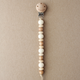 Little Chew - Pacifier Clip- Amor/Cream