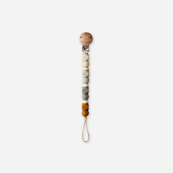 Little Chew - Pacifier Clip- Robin/Ginger