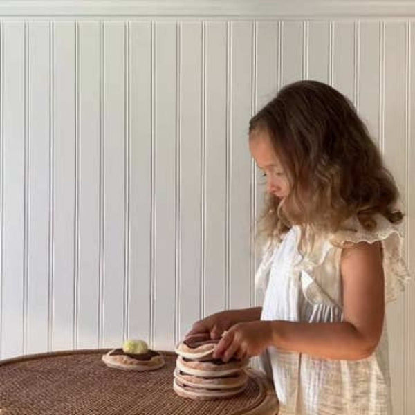 Little Lamb Kind - Stacking Pancakes Toy