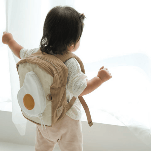 Little Lamb Kind - Toast Toddler Backpack
