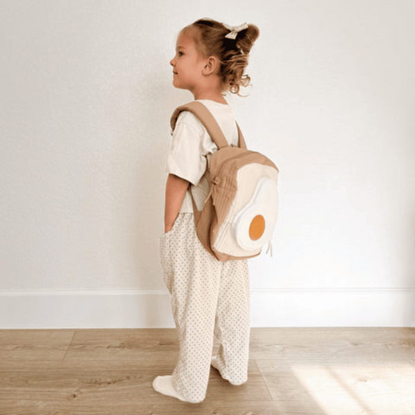 Little Lamb Kind - Toast Toddler Backpack