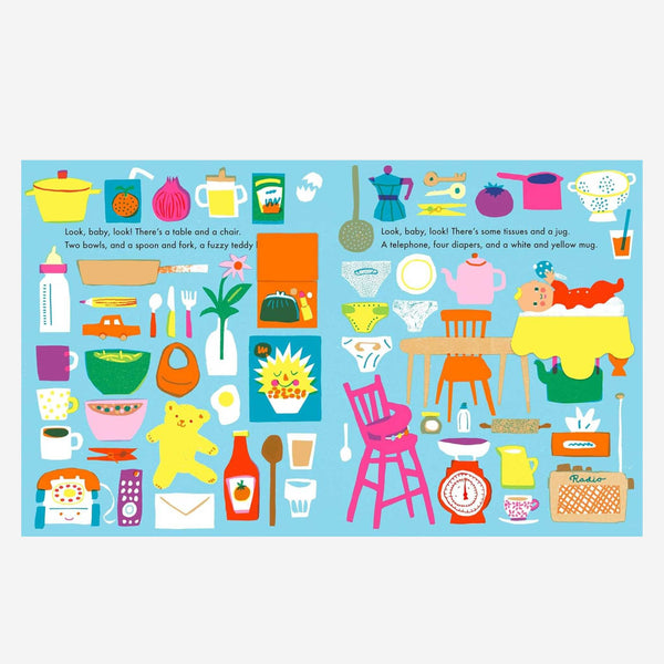 Books - Look Baby Look - At Home by Louise Lockhart