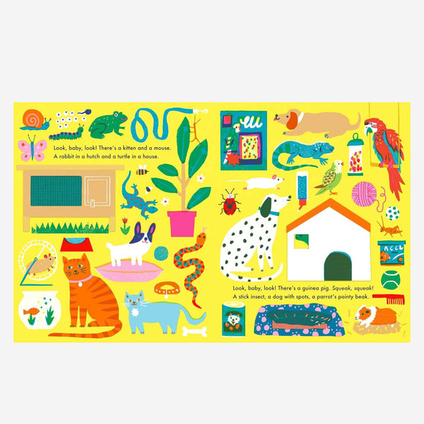 Books - Look Baby Look - At Home by Louise Lockhart