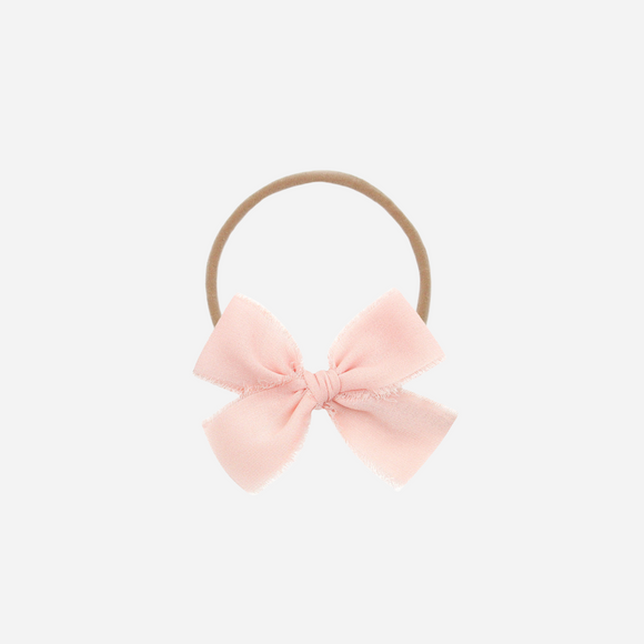 Lou Lou and Company - Chiffon Bow - Blush Headband