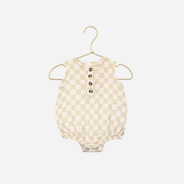 Lou Lou and Company - Cloud Muslin Bubble Romper - Austin