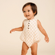 Lou Lou and Company - Cloud Muslin Bubble Romper - Austin