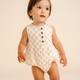 Lou Lou and Company - Cloud Muslin Bubble Romper - Austin