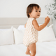 Lou Lou and Company - Cloud Muslin Bubble Romper - Austin