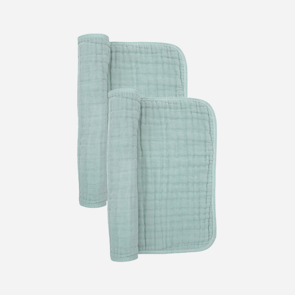 Lou Lou and Company - Cloud Muslin Burp Cloth 2 Pack- Bali