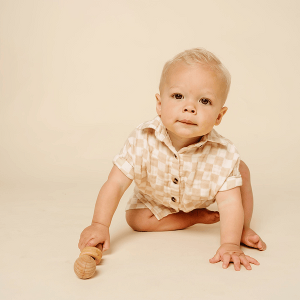 Lou Lou and Company - Cloud Muslin Button Down Shirt - Austin