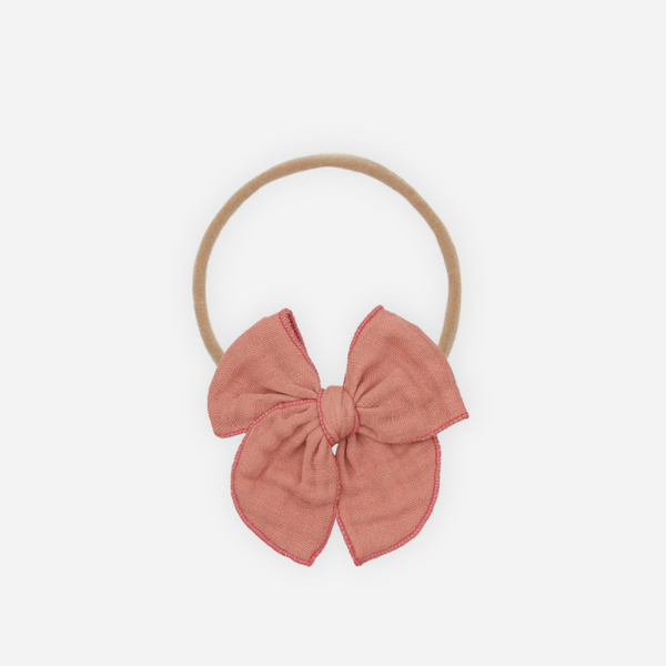 Lou Lou and Company - Cloud Muslin Heirloom Bow Headband (3 Colors)