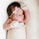 Lou Lou and Company - Lace Bow - Mini Ivory Headband