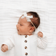Lou Lou and Company - Lace Bow - Mini Ivory Headband
