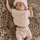 Luna + Luca - Knit Tank Set with Hat - Pink