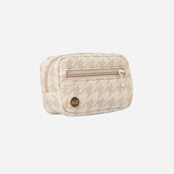 Mabē - The Monarch Accessory Bag - Houndstooth