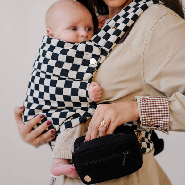 Mabē - The Monarch Accessory Bag - Houndstooth
