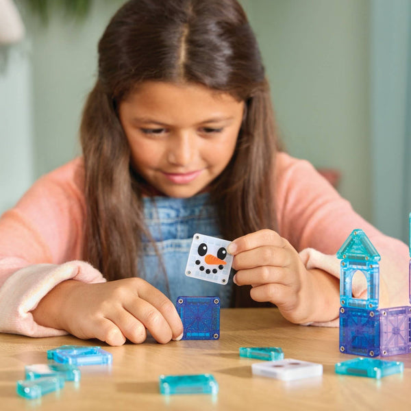 Magna-Tiles - Winter Wonder 26-Piece Travel Set