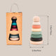 Maighan Distribution - Noüka Wood and Silicone Stacker-Sand Tower
