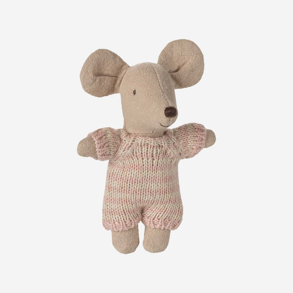 Maileg - Baby Mouse In Carry Cot