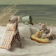 Maileg -  Beach Mouse With Air Mattress, Flower - Dad