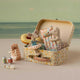 Maileg -  Beach Mouse With Air Mattress, Flower - Dad