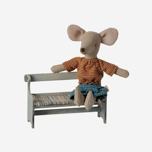 Maileg - Bench - Mouse - Vintage Off White