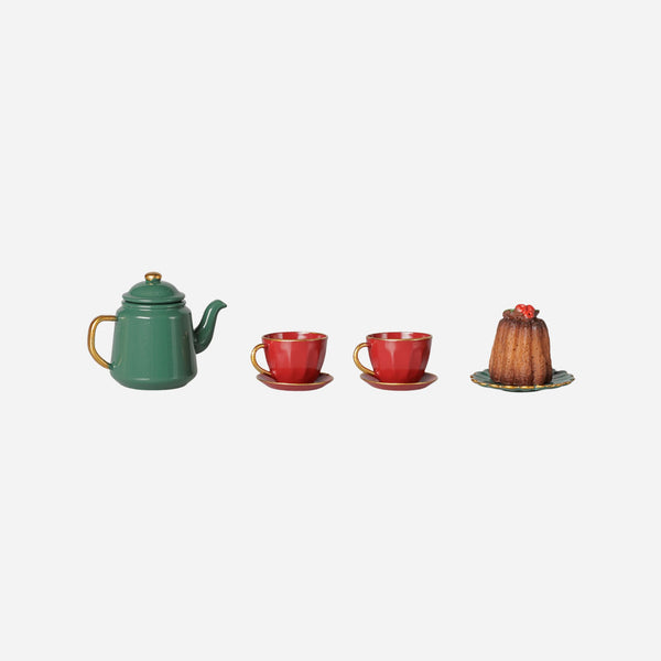 Maileg - Christmas Tea Party - Mouse - Red/Green