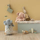 Maileg -  Elephant Plush, Big - Blue / Grey