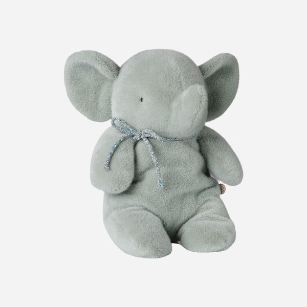 Maileg  - Elephant Plush, Medium - Soft Mint