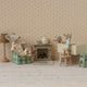 Maileg - Fireplace - Mouse - Off White
