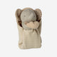 Maileg - Lullaby Friends, Elephant, Mini - Iron Grey