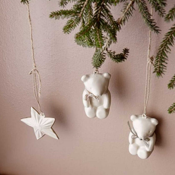 Maileg - Metal Ornament Teddy Bear