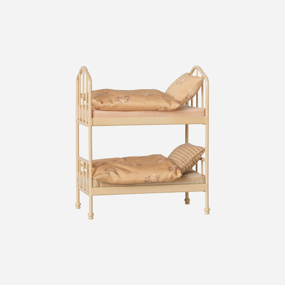 Maileg - Mouse Bunk Bed - Wheat