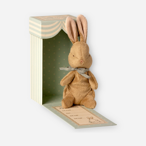 Maileg - My First Bunny - Dusty Rose / Light Blue