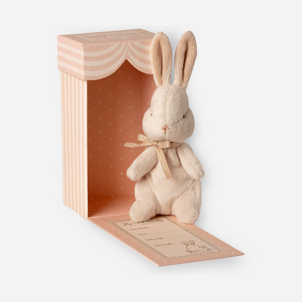 Maileg - My First Bunny - Dusty Rose / Light Blue