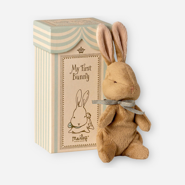 Maileg - My First Bunny - Dusty Rose / Light Blue