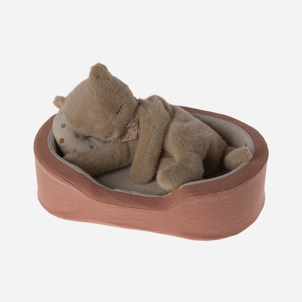 Maileg - Plush Kitten, Medium - Cream Peach