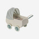 Maileg - Pram with Baby Mouse - Mint