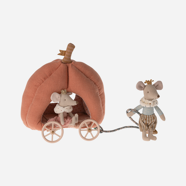 Maileg - Pumpkin Carriage, Mouse