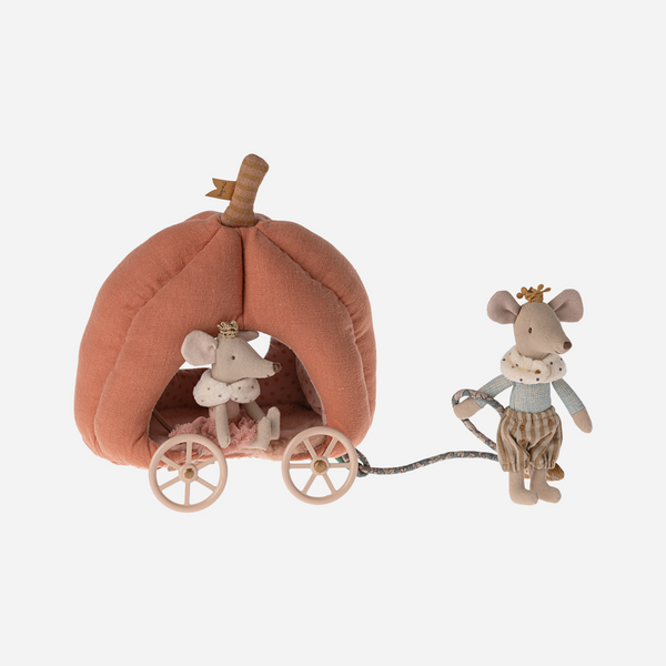 Maileg - Pumpkin Carriage Mouse